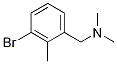 BenzeneMethanaMine, 3-broMo-N,N,2-triMethyl- 구조식 이미지