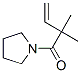 Pyrrolidine, 1-(2,2-dimethyl-1-oxo-3-butenyl)- (9CI) 구조식 이미지