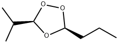 1,2,4-Trioxolane,3-(1-methylethyl)-5-propyl-,cis-(9CI) 구조식 이미지
