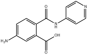 Benzoic acid, 5-amino-2-[(4-pyridinylamino)carbonyl]- (9CI) Structure