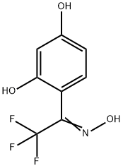 Ethanone, 1-(2,4-dihydroxyphenyl)-2,2,2-trifluoro-, oxime (9CI) Structure