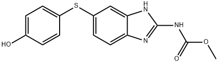 4-hydroxyfenbendazole 구조식 이미지