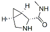 3-Azabicyclo[3.1.0]hexane-2-carboxamide,N-methyl-,(1alpha,2alpha,5alpha)-(9CI) 구조식 이미지