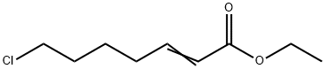 7-CHLORO-TRANS-2-HEPENOIC ACID ETHYL ESTER
 Structure