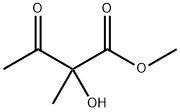 METHYL 2-HYDROXY-2-METHYL-3-OXOBUTYRATE Structure