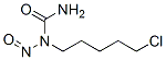 Urea, N-(5-chloropentyl)-N-nitroso- Structure