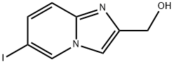 IMidazo[1,2-a]pyridine-2-Methanol, 6-iodo- Structure