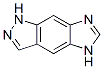 Imidazo[4,5-f]indazole, 1,5-dihydro- (9CI) Structure