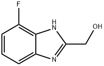 1H-Benzimidazole-2-methanol,  4-fluoro-  (9CI) Structure
