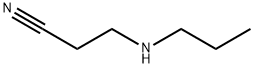 3-(PROPYLAMINO)PROPIONITRILE Structure