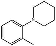 피페리딘,1-(2-메틸페닐)- 구조식 이미지