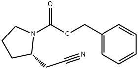 (S)-1-CBZ-2-CYANOMETHYLPYRROLIDINE Structure