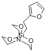 1-(2-(2-Furanyl)ethyl)-2,8,9-trioxa-5-aza-1-silabicyclo(3.3.3)undecane 구조식 이미지