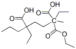 2,2,5-triethyl octane-2,2,5-tricarboxylate Structure