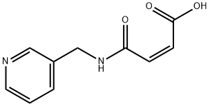 (Z)-3-(pyridin-3-ylmethylcarbamoyl)prop-2-enoic acid Structure