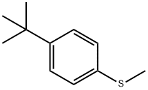 Benzene,1-(1,1-dimethylethyl)-4-(methylthio) Structure