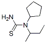 티오우레아,N-시클로펜틸-N-(1-메틸프로필)-(9CI) 구조식 이미지