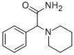 2-phenyl-2-piperidinoacetamide 구조식 이미지