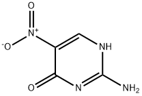 2-amino-5-nitropyrimidin-4(3H)-one 구조식 이미지