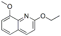 퀴놀린,2-에톡시-8-메톡시-(9CI) 구조식 이미지