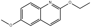 Quinoline, 2-ethoxy-6-methoxy- (9CI) Structure