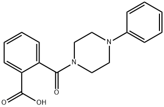 2-(4-Phenyl-piperazine-1-carbonyl)-benzoic acid Structure