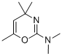 2-디메틸아미노-4,4,6-트리메틸-4H-1,3-옥사진 구조식 이미지