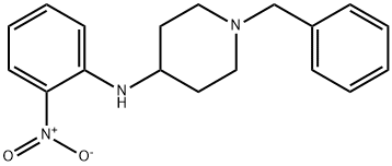 1-벤질-N-(2-니트로페닐)피페리딘-4-아민 구조식 이미지