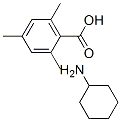 cyclohexanamine, 2,4,6-trimethylbenzoic acid Structure