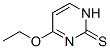 2(1H)-피리미딘티온,4-에톡시-(9CI) 구조식 이미지