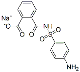 sodium N-[(4-aminophenyl)sulphonyl]benzamidate Structure