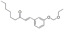 1-(3-(에톡시메톡시)페닐)-1-노넨-3-온 구조식 이미지