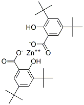 3,5-DI-TERT-BUTYLSALICYLIC ACID, ZINC SALT Structure