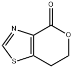 4H-피라노[3,4-d]티아졸-4-온,6,7-디하이드로- 구조식 이미지