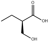 (R)-2-Hydroxymethylbutanoic acid Structure
