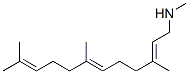 N,3,7,11-Tetramethyl-2,6,10-dodecatrien-1-amine 구조식 이미지
