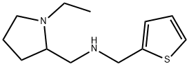 2-Pyrrolidinemethanamine,1-ethyl-N-(2-thienylmethyl)-(9CI) Structure