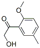 Ethanone, 2-hydroxy-1-(2-methoxy-5-methylphenyl)- (9CI) 구조식 이미지