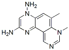 2,4-디아미노-6,7-디메틸피라지노[2,3-f]퀴나졸린 구조식 이미지