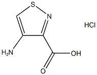 4-AMINO-3-ISOTHIAZOLE CARBOXYLIC ACID Structure