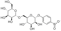 4-Nitrophenyl 6-O-(a-D-Mannopyranosyl)-a-D-mannopyranoside 구조식 이미지