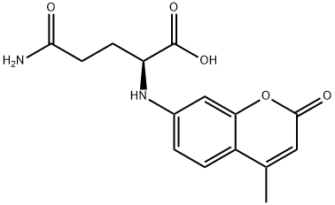 H-GLU(AMC)-OH 구조식 이미지