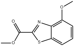 2-Benzothiazolecarboxylicacid,4-methoxy-,methylester(7CI,8CI,9CI) Structure