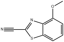 2-Benzothiazolecarbonitrile,4-methoxy-(7CI,8CI,9CI) Structure