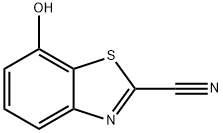 2-Benzothiazolecarbonitrile,7-hydroxy-(7CI,8CI,9CI) Structure