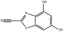 2-Benzothiazolecarbonitrile,4,6-dihydroxy-(7CI,8CI) Structure
