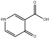4-옥소-1,4-디히드로-3-피리딘카르복실산 구조식 이미지