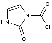 1H-Imidazole-1-carbonyl chloride, 2,3-dihydro-2-oxo- (9CI) Structure