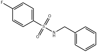 N-Benzyl-4-fluorobenzenesulfonamide Structure