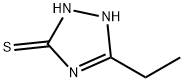 3H-1,2,4-Triazole-3-thione,5-ethyl-1,2-dihydro-(9CI) 구조식 이미지